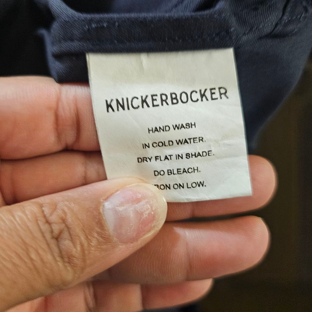 Knickerbocker Men's Navy Brown Technical Vest Size Medium - Picture 9 of 10